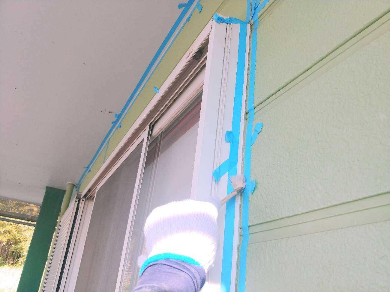 シーリング補填前の掃除別箇所